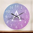 Recherche de pourpre horloges Moderne