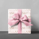Recherche de noms papier cadeau Initiale