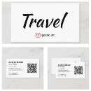 Recherche de voyage cartes visite Simple
