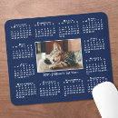 Recherche de calendrier photo tapis souris Année complète
