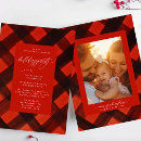 Recherche de red black noël invitations De