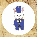 Recherche de clarinet autocollants Instrument musical