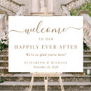 Recherche de bienvenue mariages Panneau de bienvenue de