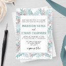 Recherche de invitation à un hivernal mariage invitations Flocons de neige
