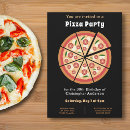 Recherche de partyy de pizza invitations Margherita