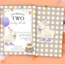 Recherche de canard invitations Aquarelle