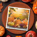 Recherche de thanksgiving serviettes Citrouille