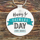 Recherche de fête des pères heureuse porteclés Nouveau père