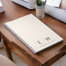Recherche de minimaliste carnets Monogramme