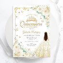 Recherche de rose de champagne invitations Quinceanera