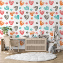 Recherche de rouge de coeur art Pour enfants