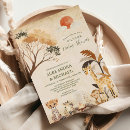 Recherche de wild one baby shower invitations Zèbre