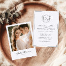 Recherche de logo de mariage invitations Noir et blanc