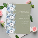 Recherche de vert bleu floral Bleu et blanc