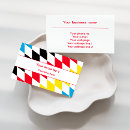 Recherche de bleu jaune cartes visite Motif