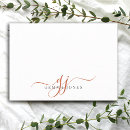 Zoek naar initialen briefkaarten Modern minimalistisch