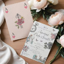 Recherche de alice wonderland invitations Fête du thé