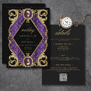 Recherche de de crâne mariage invitations Code qr