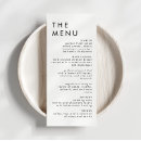 Recherche de menu élégant mariage menus Simple