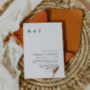 Recherche de moderne minimaliste mariage invitations Propre