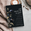 Recherche de gothique fiançailles invitations Botanique