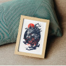 Recherche de dragon chinois rouge posters Asiatique