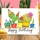 Zoek naar cactus verjaardagskaarten Gelukkige verjaardag