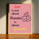 Zoek naar liefde citaten posters Muur