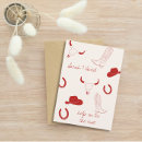 Recherche de mariage de cowboy cartes postales Sauver la date