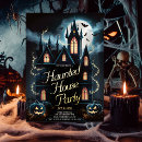 Zoek naar haunted house party uitnodigingen Eng