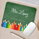 Zoek naar teacher muismatten Schattig