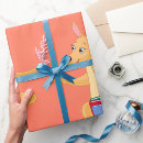 Recherche de kangourou papier cadeau Animal australien