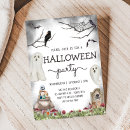 Recherche de heureux halloween invitations Mignon