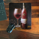 Recherche de wine tapis souris Bottle