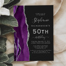 Recherche de dark purple invitations Chic