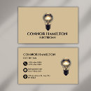 Zoek naar lightbulb visitekaartjes Elektrisch