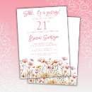 Recherche de surprise 21ans anniversaire invitations Floral