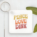 Recherche de peace porteclés Vintage
