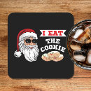 Recherche de humour noël dessous de verres Santa claus