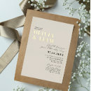 Recherche de taupe mariage invitations Minimaliste