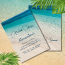 Recherche de beach scene invitations Moderne