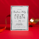 Recherche de black and white noël invitations Moderne