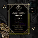 Zoek naar elegant vintage huwelijk uitnodigingen Patroon