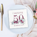 Recherche de 50 ans serviettes Fête d'anniversaire élégante