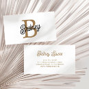 Recherche de fournitures de bureau cartes visite Monogramme