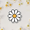 Recherche de jolie marguerite autocollants Fleur