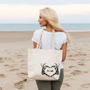 Recherche de sombre tote bags Bride