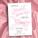Recherche de pink bow invitations Tiré à main