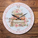 Recherche de vintage floral horloges Roses roses roses