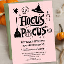 Recherche de witch party invitations Éffrayant
